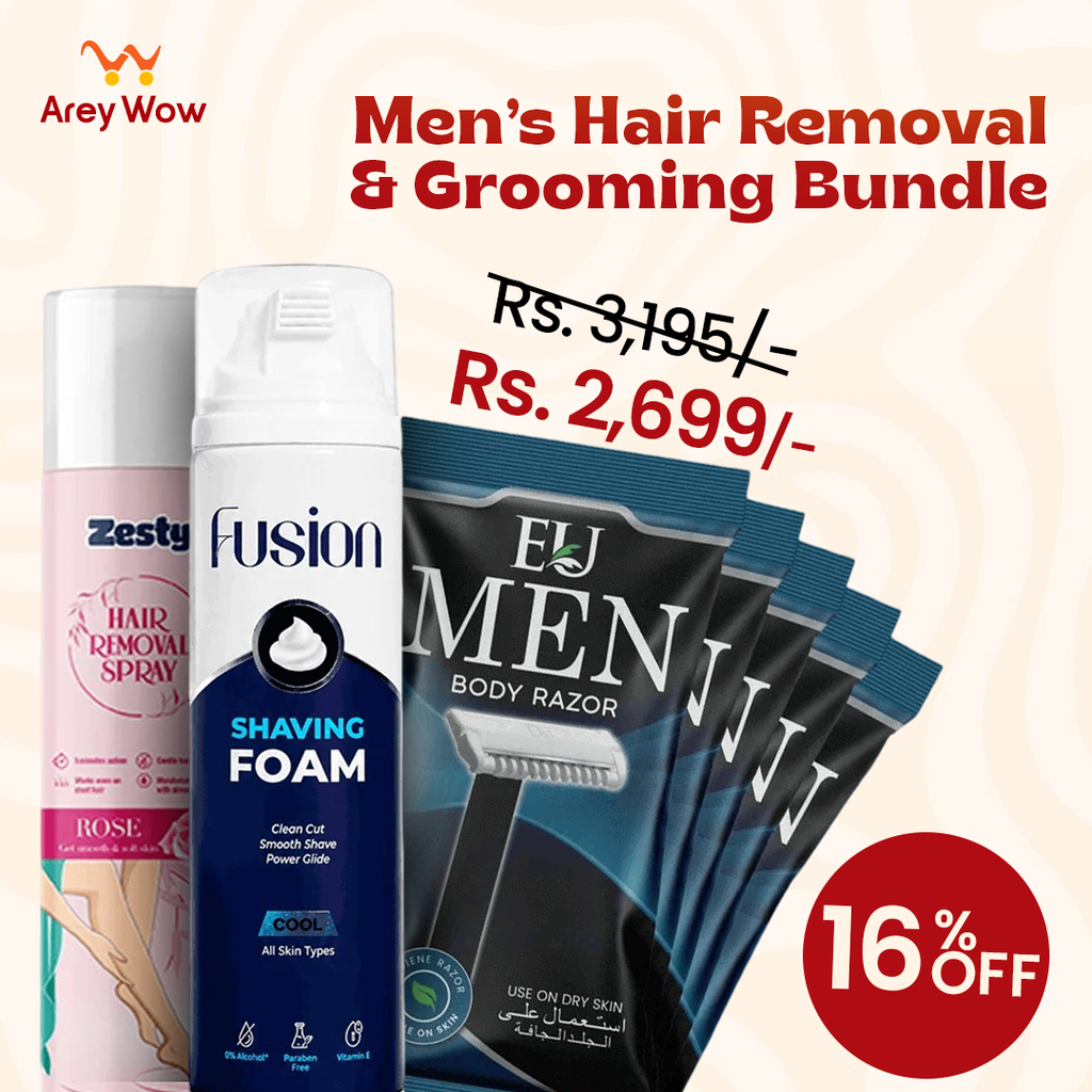 Men Hair Removal & Grooming Bundle