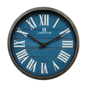 Heritage Oxford Silent Wall Clock 14 Inch CLK-001_D – Premium Quartz Decorative Wall Clock for Home & Office