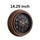 Heritage Titanic Wall Clock 14.25 Inch CLK-002_A – Premium Silent Quartz Decorative Analog Wall Clock for Home & Office Arey wow