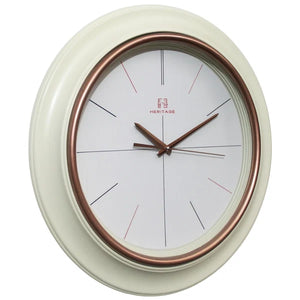 Heritage Ocean Wall Clock 18 Inch CLK-005_H – Premium Silent Quartz Decorative Analog Wall Clock for Home & Office