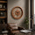 Heritage Retro Wall Clock 15 Inch CLK-025_A – Premium Ornate Copper Finish Decorative Analog Wall Clock