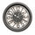 Heritage Retro Wall Clock 15 Inch CLK-025_E – Premium Ornate Silver Finish Decorative Analog Wall Clock