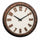 Heritage Snowy Wall Clock 24 Inch CLK-027_B – Premium Bronze Vintage Decorative Silent Quartz Analog Wall Clock