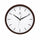 Heritage Squat Big 15 Wall Clock 15 Inch CLK-034_E – Premium Dark Brown Classic Decorative Analog Wall Clock