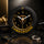 Heritage Little Racer Wall Clock 12.5 Inch CLK-041_A – Premium Black & Gold Lamborghini Inspired Decorative Analog Wall Clock