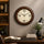 Heritage Dynamite Plain Wall Clock 22 Inch CLK-042_C – Classic Wooden Finish Large Analog Wall Clock