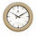 Heritage Dynamite Wall Clock 22 Inch CLK-042_D – Premium Wood Finish Marble Effect Decorative Analog Wall Clock