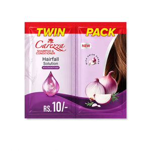 Carezza Onion Shampoo & Conditioner – Twin sachet pack Arey wow