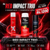 The Red Impact Trio – Hair & Body Complete Care Bundle