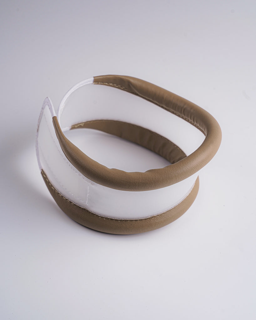 TS ORTHO Hard Cervical Collar Made Of Plastic Sheet (Single Piece)