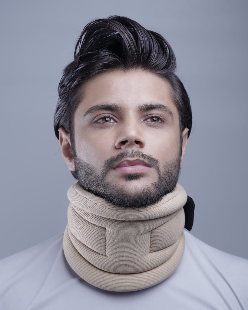 TS ORTHO Soft Cervical Collar With Chin Support