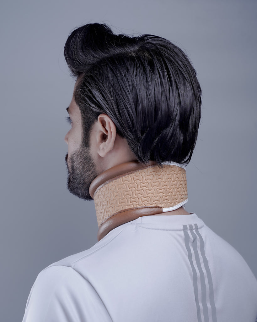 TS ORTHO Hard Cervical Collar Made Of Eva Sheet (Single Piece)