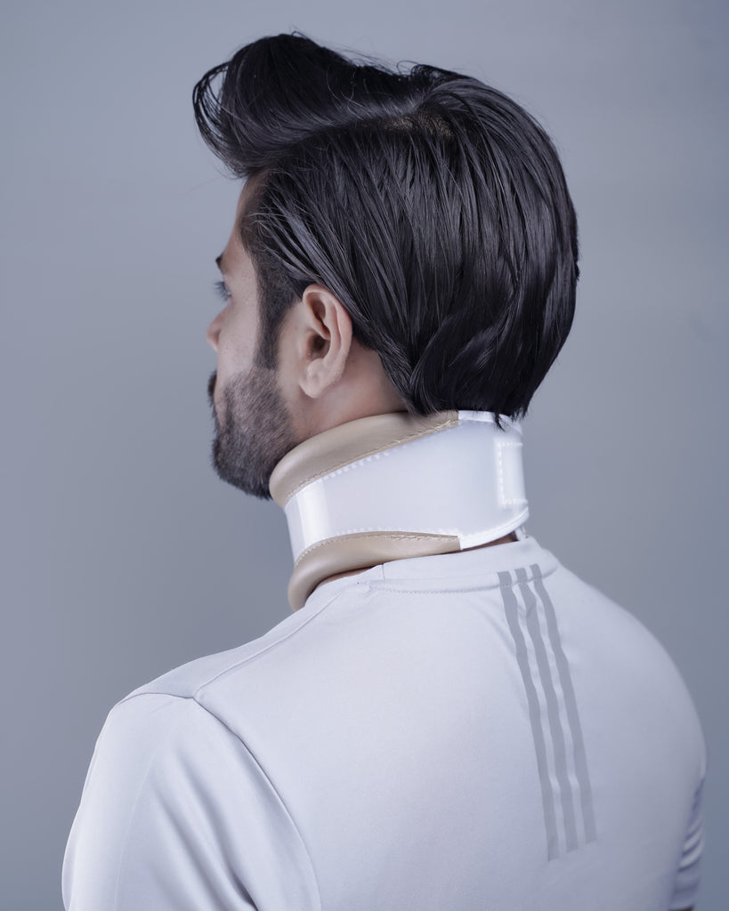 TS ORTHO Hard Cervical Collar Made Of Plastic Sheet (Single Piece)