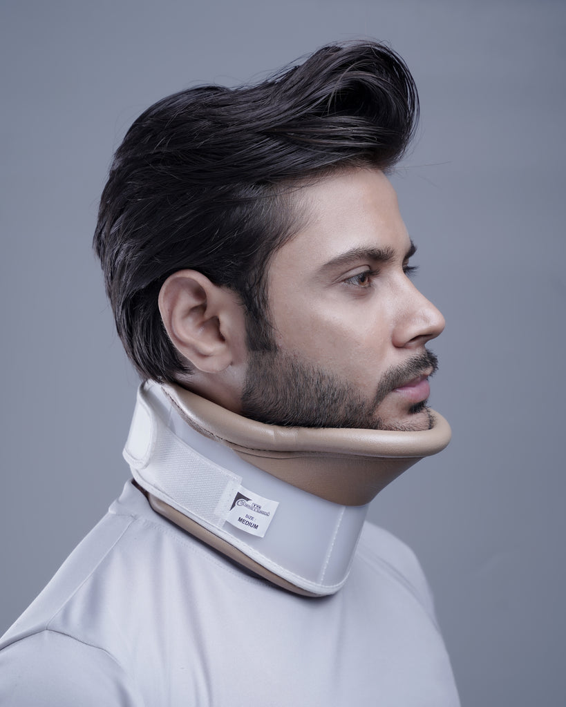 TS ORTHO Hard Chin Support Collar Made Of Plastic Sheet