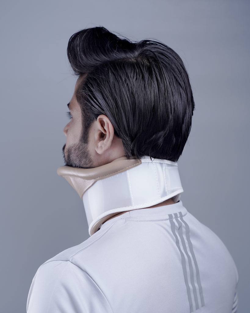 TS ORTHO Hard Chin Support Collar Made Of Plastic Sheet