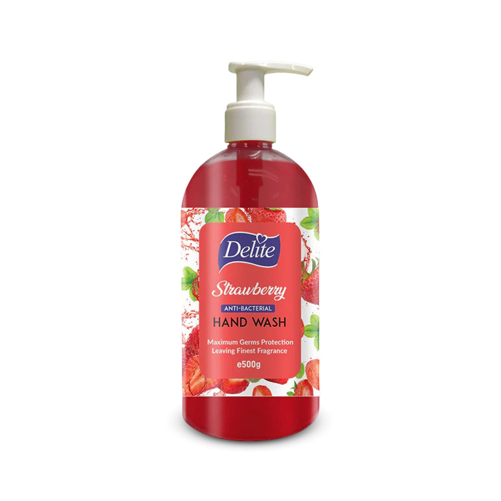 Delite Hand Wash Strawberry 500ml