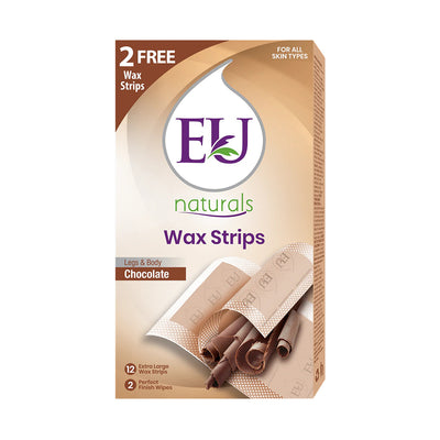 EU Hair Removal Body Wax Strip Chocolate (Pack of 12)
