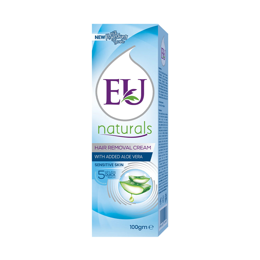 EU Hair Removal Lotion 100g Jar Sensitive Skin