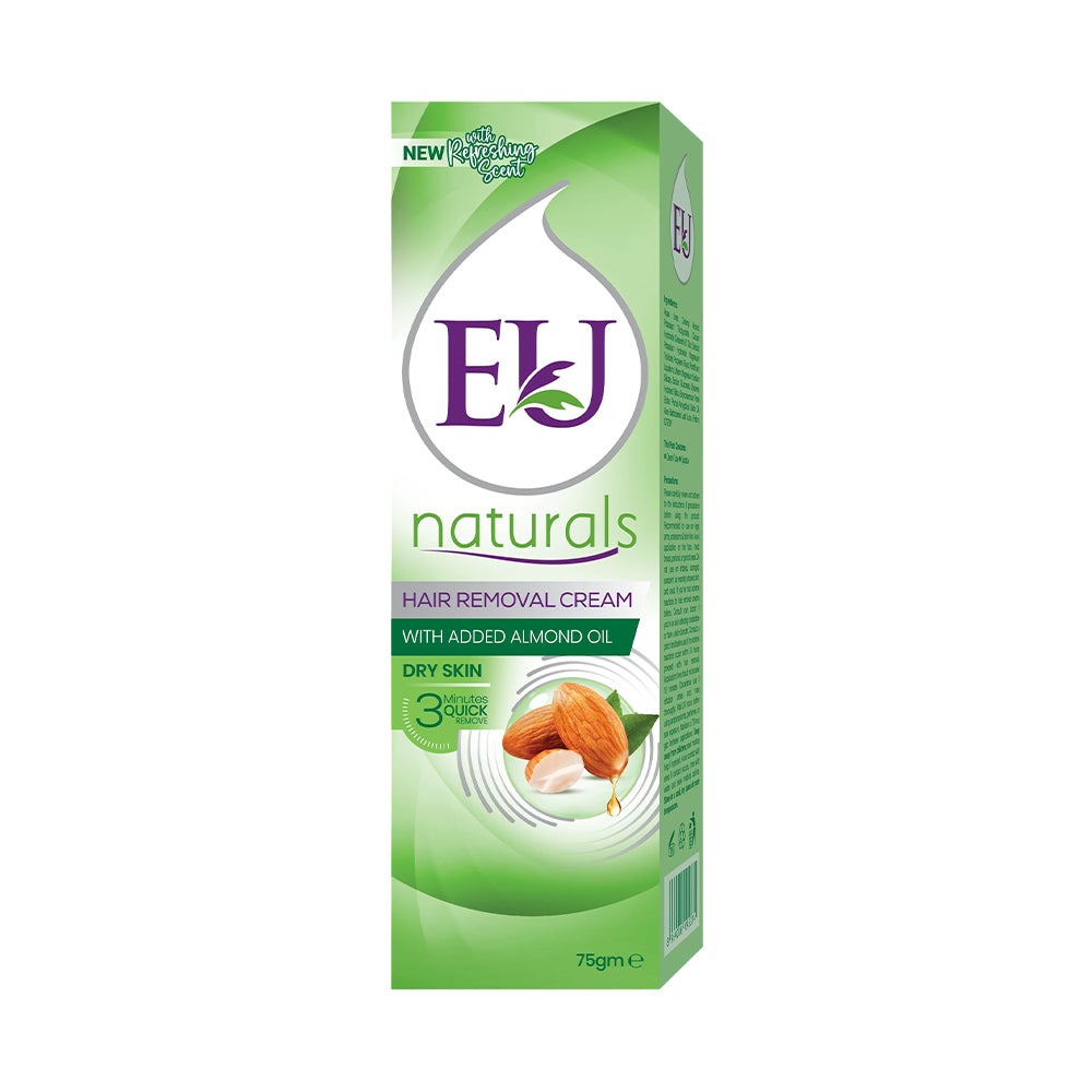 EU Hair Removal Cream 75g Tube Dry Skin