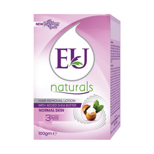 EU Hair Removal Lotion 100g Jar Normal Skin