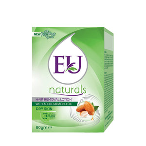 EU Hair Removal Lotion 60g Jar Dry Skin