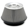 Blitz 6 Inch Air Intake Filter with 3 Inch Converter – Washable High Flow Universal Performance Air Filter