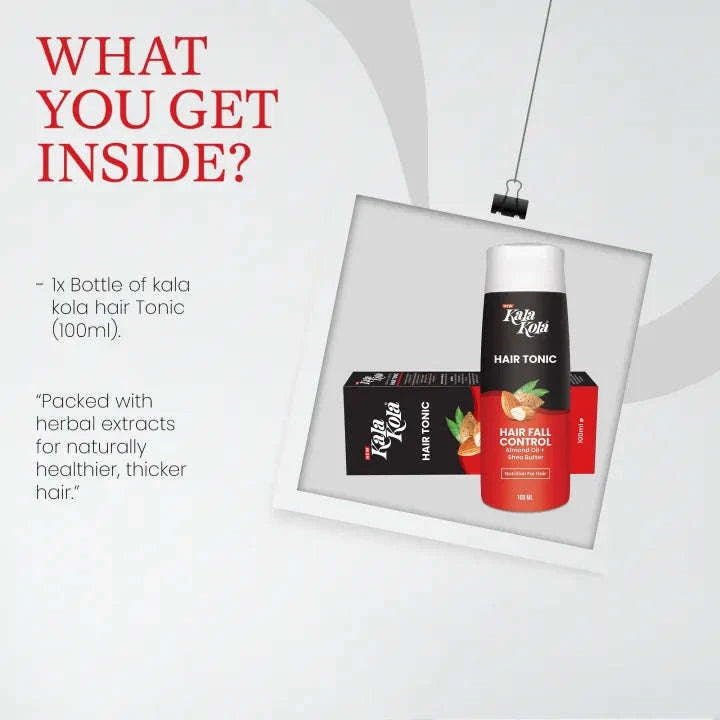 KalaKola Hair Tonic Hair Fall Control 200ml | Almond Oil & Shea Butter Arey wow