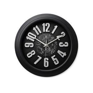 Heritage Sunrise 3D Wall Clock 18 Inch CLK-020_B – Premium Silent Quartz Decorative Analog Wall Clock for Home & Office