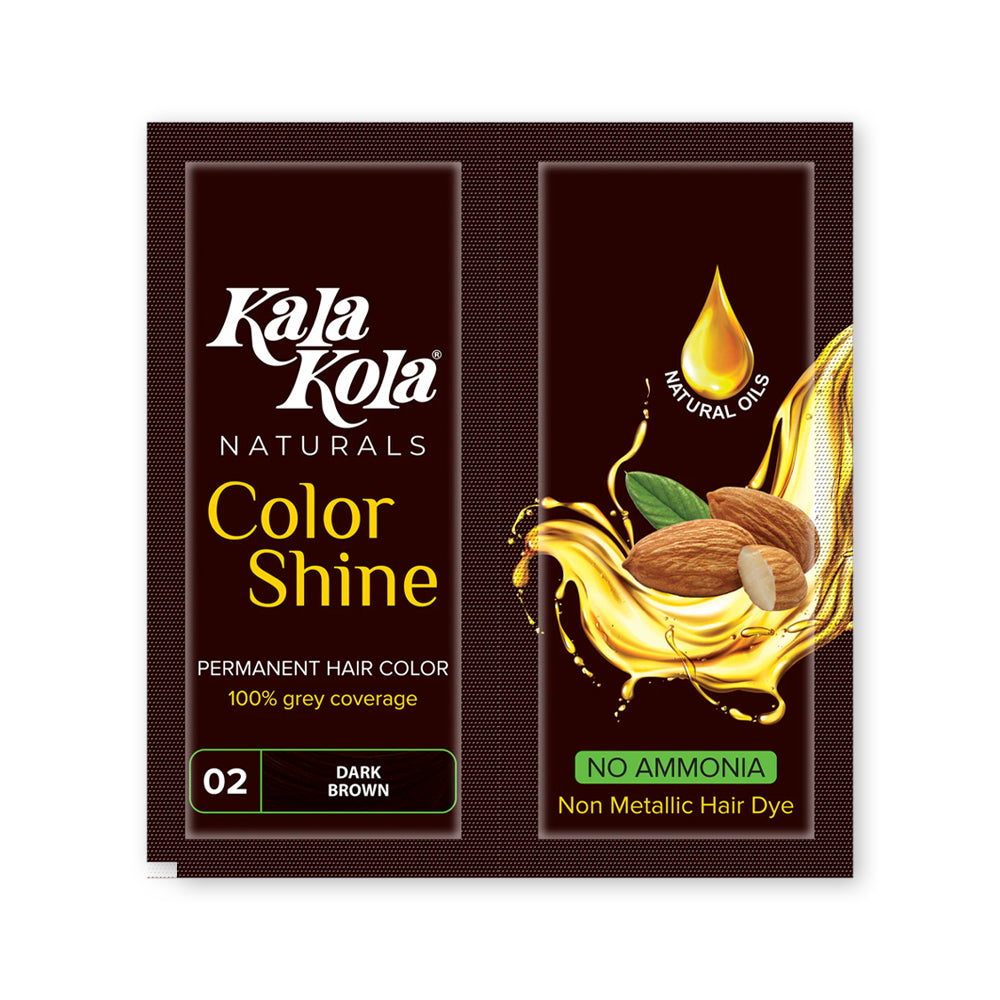 Kala Kola Hair Color 30ml Sachet - Dark Brown