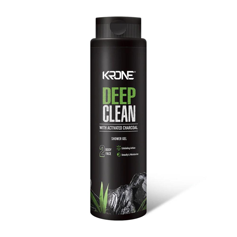 Krone Deep Clean Charcoal Shower Gel 600ml