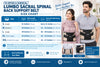 TS ORTHO Lumbo Sacral Spinal Back Support Belt