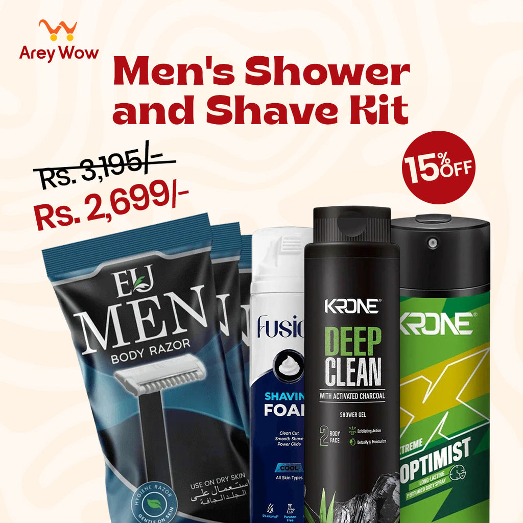 Men's Shower & Shave Kit