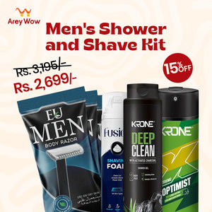 Men's Shower & Shave Kit