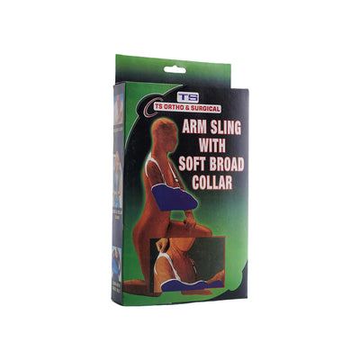 TS ORTHO Arm Sling With Soft Broad Collar
