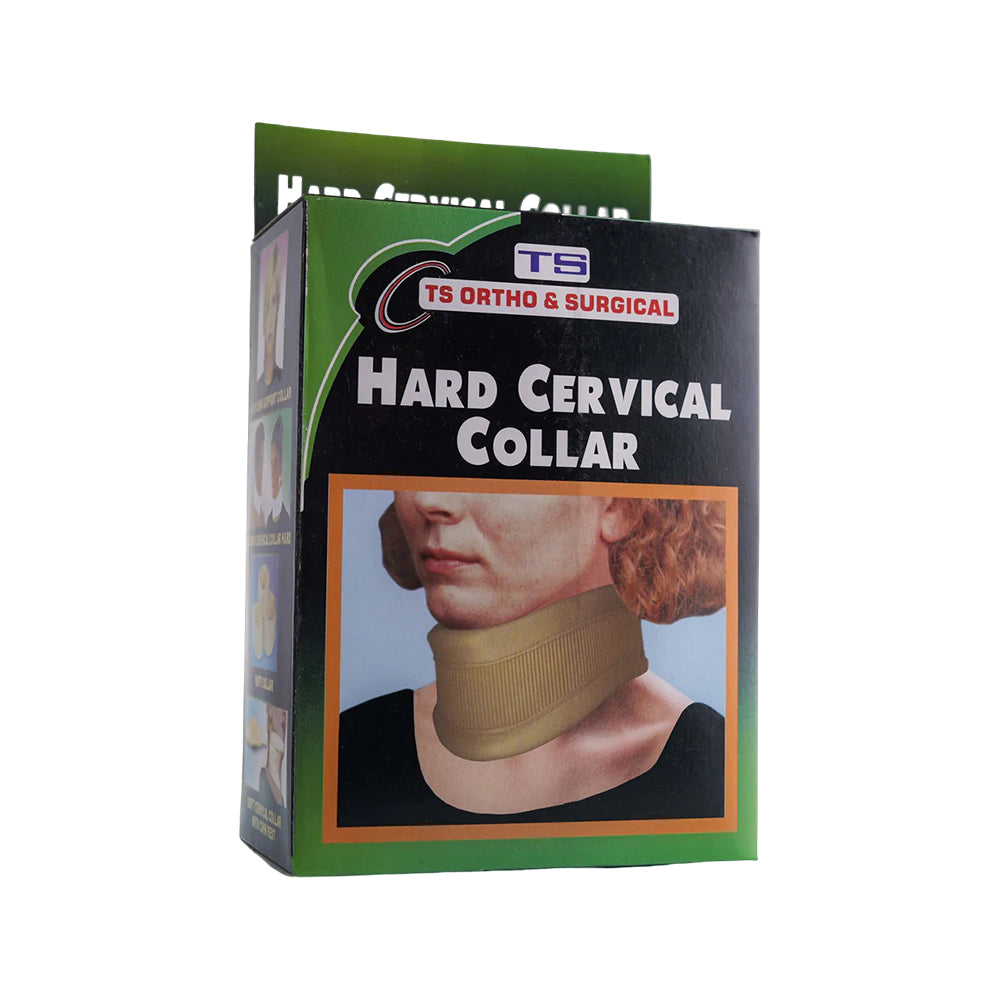 TS ORTHO Hard Cervical Collar Made Of Eva Sheet (Single Piece)