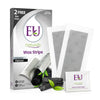 EU Hair Removal Body Wax Strips Charcoal (Pack of 12) Arey wow