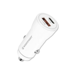 Westpoint Car Charger QC 3.0 + PD 20W WP-90