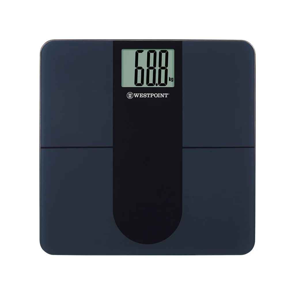Westpoint Digital Bathroom Weighing Scale 250kg Capacity with LCD Display - WF-7005