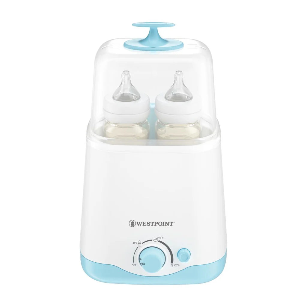 Westpoint Dual Baby Bottle Warmer 400W Fast Heating with Adjustable Temperature - WF-210