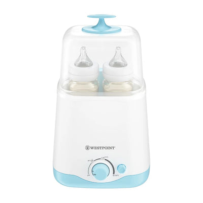 Westpoint Dual Baby Bottle Warmer 400W Fast Heating with Adjustable Temperature - WF-210