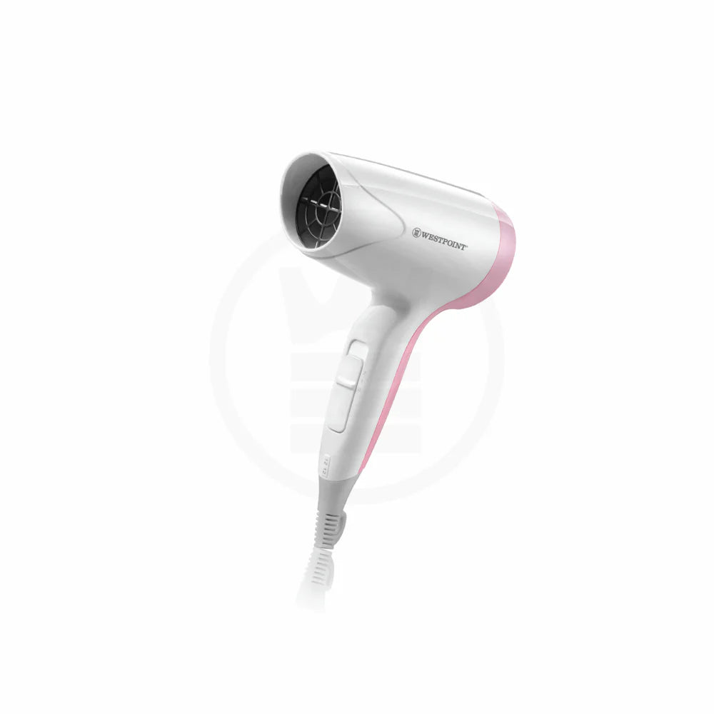 Westpoint Hair Dryer 1200W with Cool Shot, 2 Speeds & Overheat Protection - WF-6201