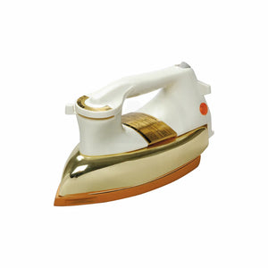 Westpoint * 100% IMPORTED Heavy Weight Dry Iron WF-80B 1000W – Non-Stick Gold Coating, Adjustable Temperature & Overheat Protection