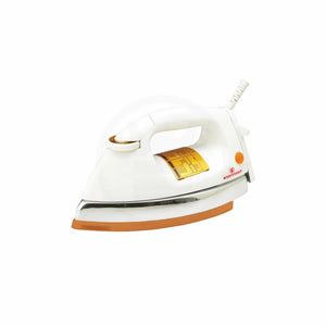Westpoint * 100% IMPORTED Heavy Weight Dry Iron WF-84B 1000W – Non-Stick Gold Coating, Adjustable Temperature & Overheat Protection