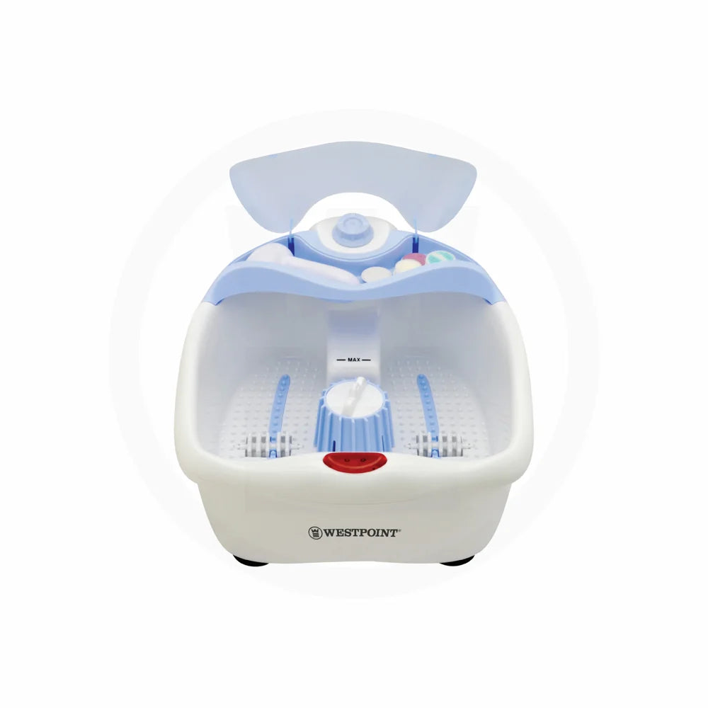 Westpoint Hydro Therapy Foot Massager 390W with Herbal Diffuser, Bubble & Vibration Massage - WF-3870