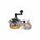 Westpoint Manual Food Chopper with Stainless Steel Blades & Beater Separator - WF-04