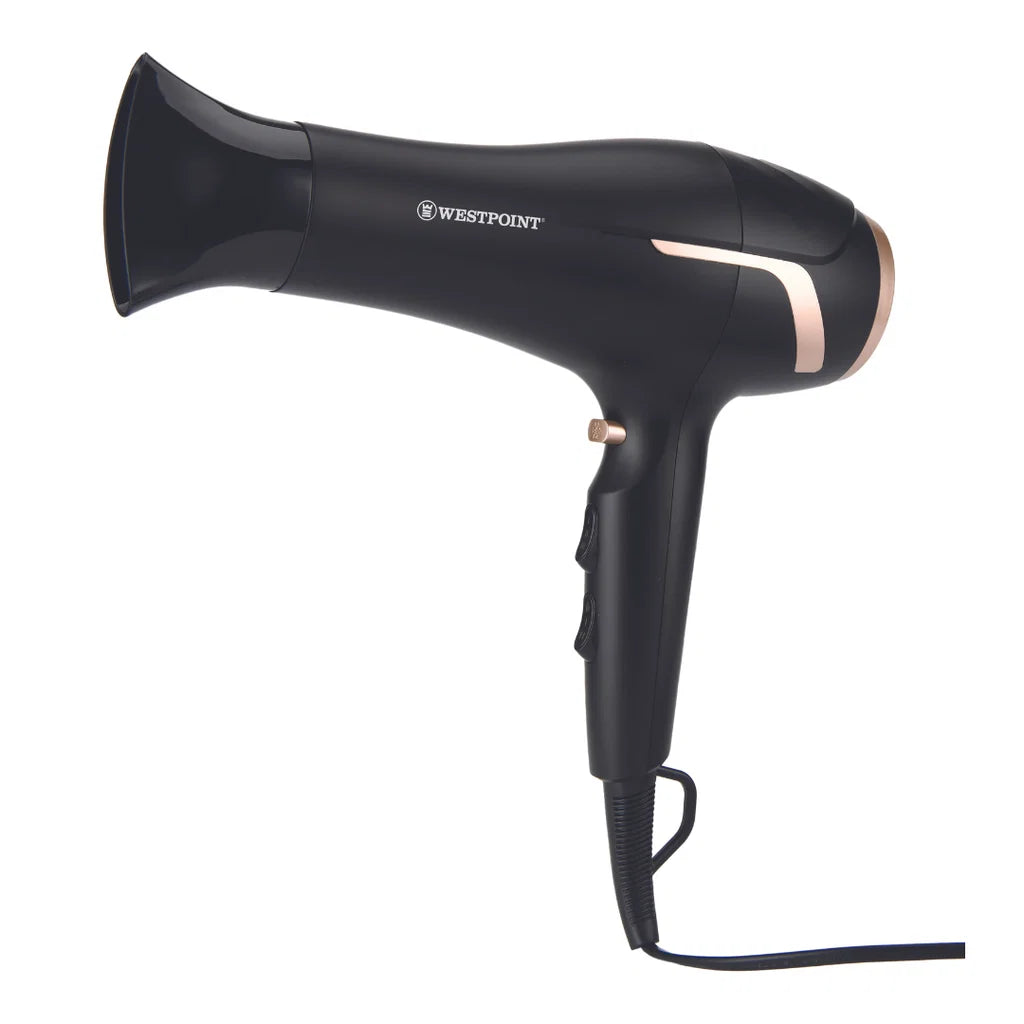 Westpoint Professional Hair Dryer 2200W with Cool Shot, 3 Heat Settings & Concentrator - WF-6280